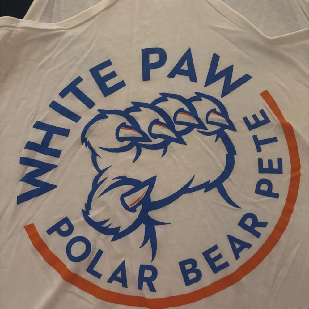 Pete Alonso graphic tank. White paw graphic. XL snug fit - Picture 2 of 7
